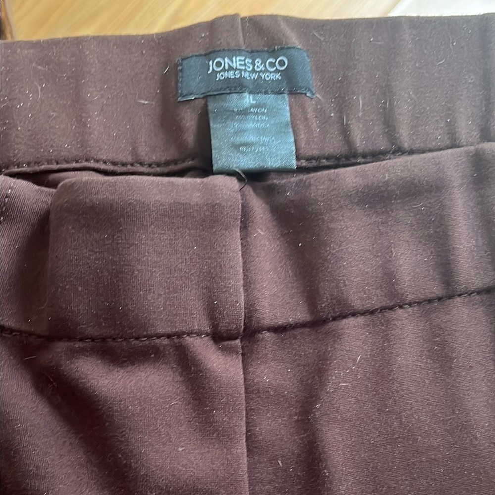 Jones New York Brown Leggings